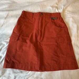 Kanuk Women's Brick Red Mini Skirt